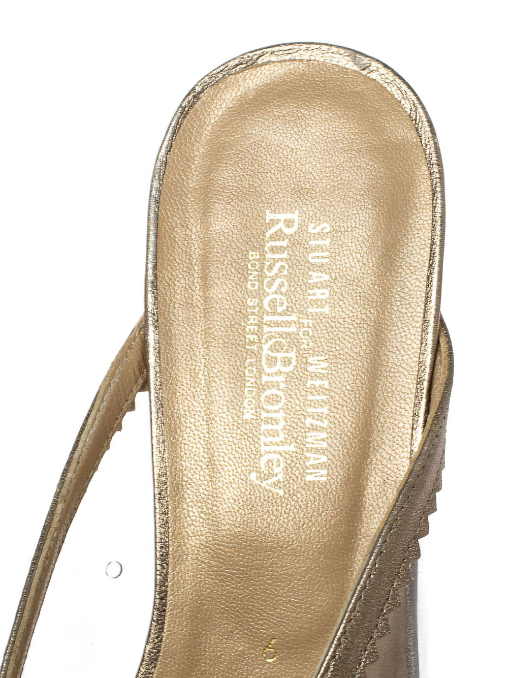 45mm bow-detail wedge sandals - 5