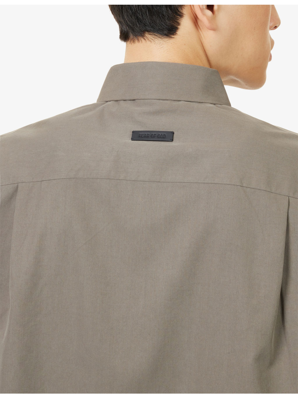 Classic Short-Sleeve Cotton Blend Shirt - 5