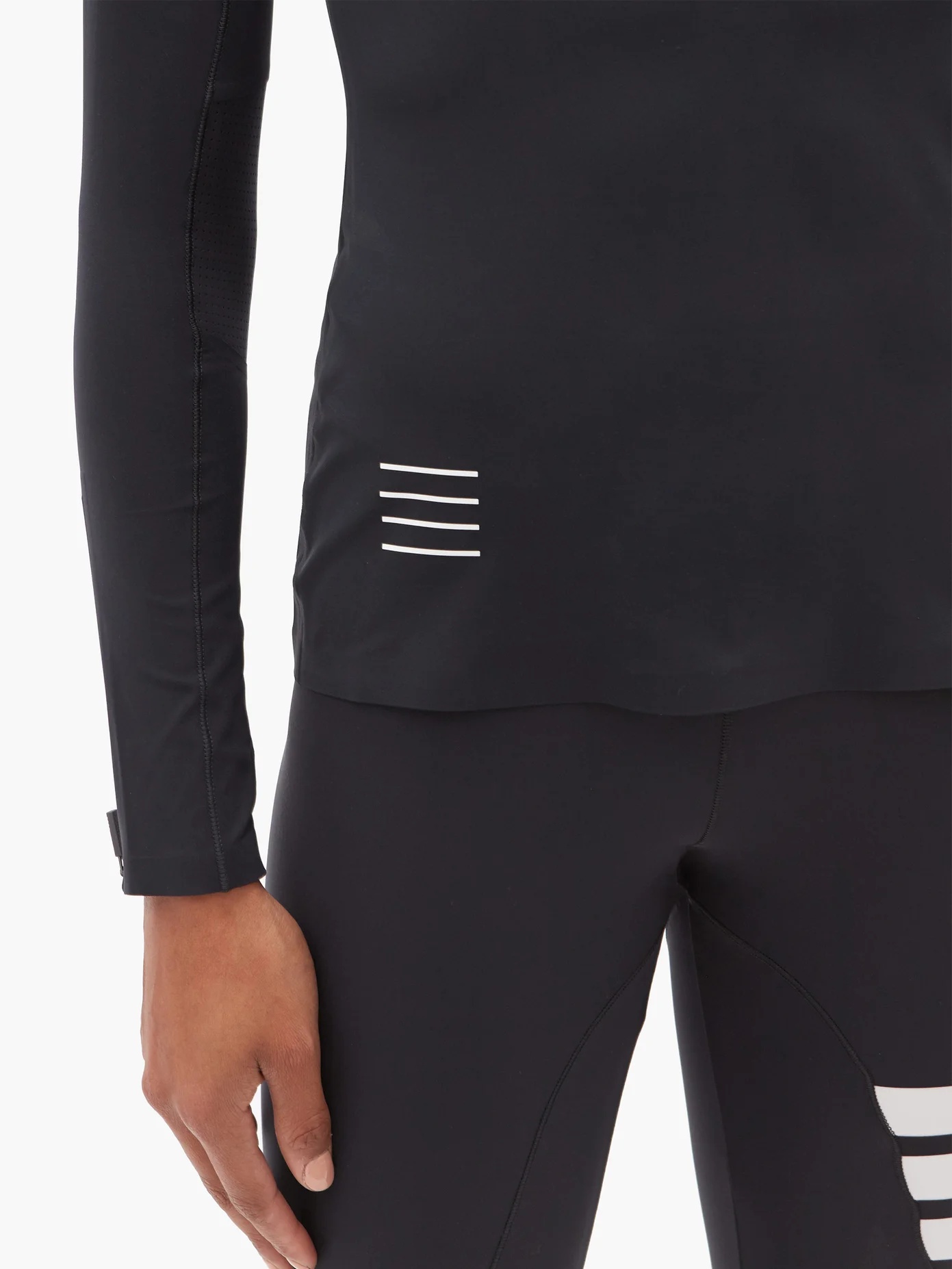 4-Bar long-sleeved compression top - 4