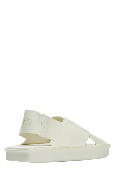 Y-3 Slingback Sandal in Cream White/Cream White outlook