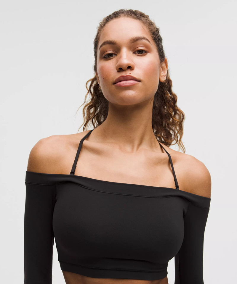 Wunder Train Off-Shoulder Long-Sleeve Shirt 6
