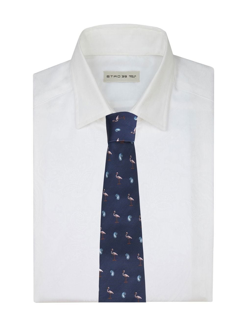 patterned-jacquard tie - 3