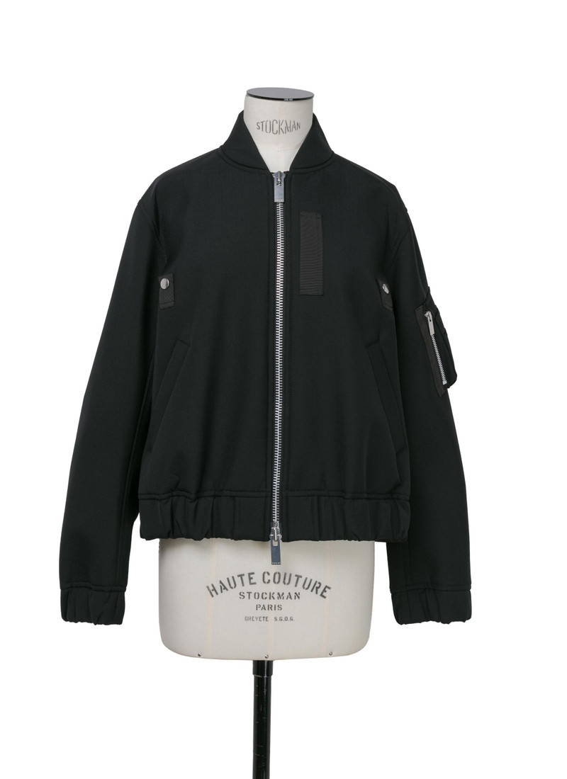 sacai Suiting Bonding Blouson outlook