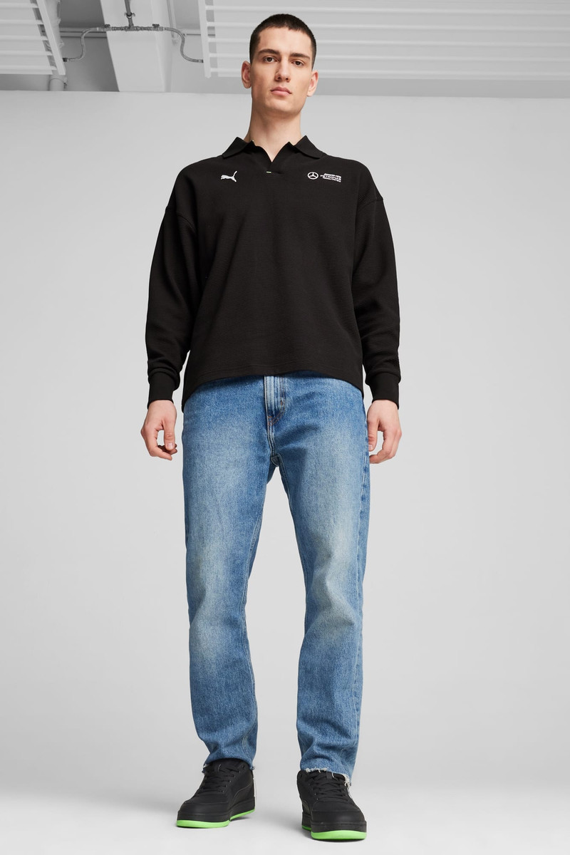 Mercedes-AMG Petronas F1® Men's Long Sleeve Polo 5