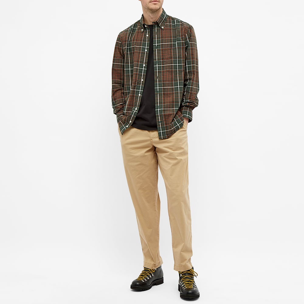 Gitman Vintage Button Down Poplin Plaid Shirt - 7