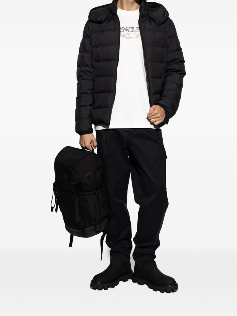 Moncler logo-print cotton T-shirt outlook