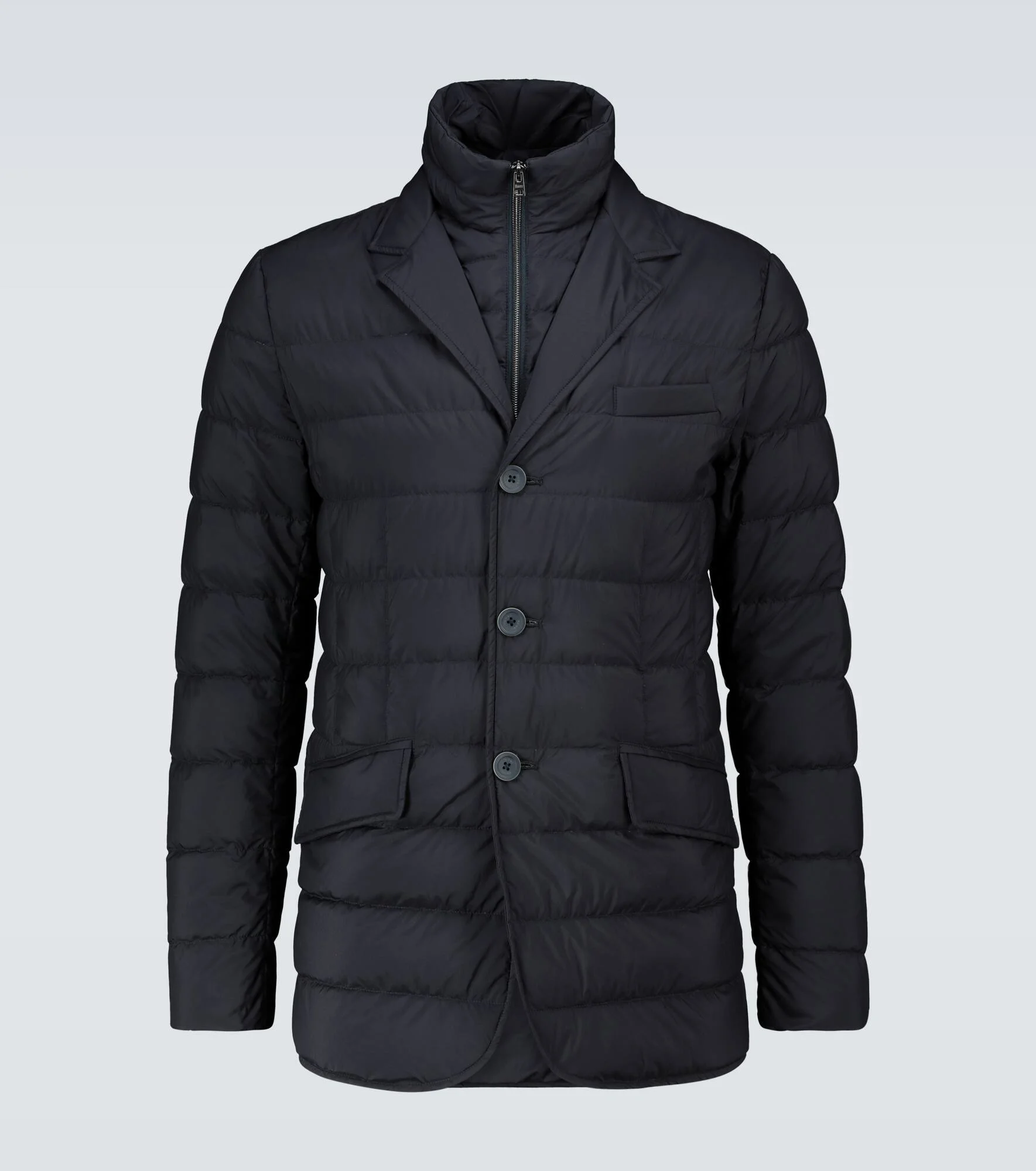 high-neck down puffer jacket - 1