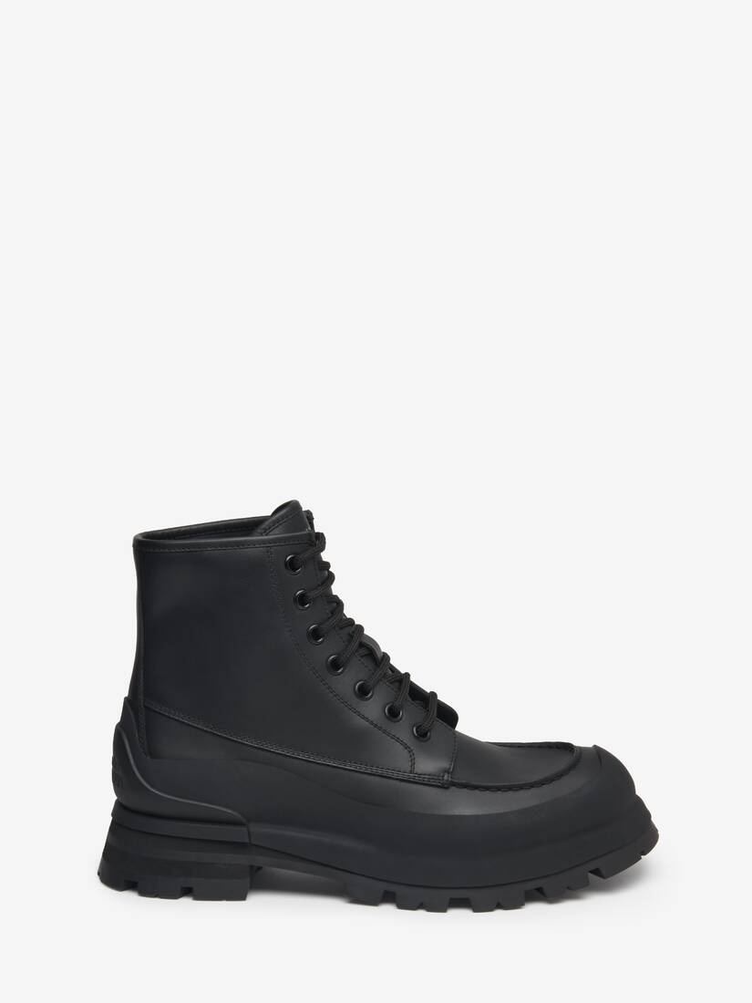 Men's Wander Lace Up Boot in Black - 1