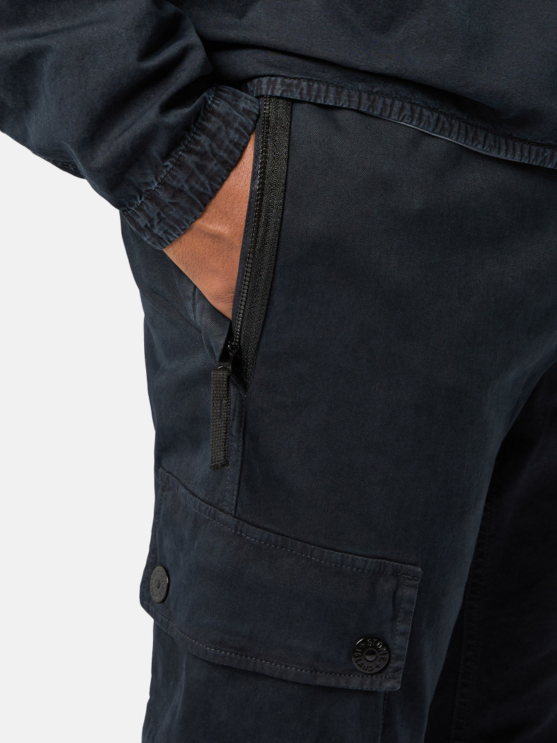 303L1 STRETCH BROKEN TWILL ORGANIC COTTON 'OLD' EFFECT 4