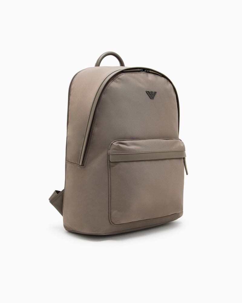 EMPORIO ARMANI ASV RECYCLED NYLON ROUND BACKPACK outlook