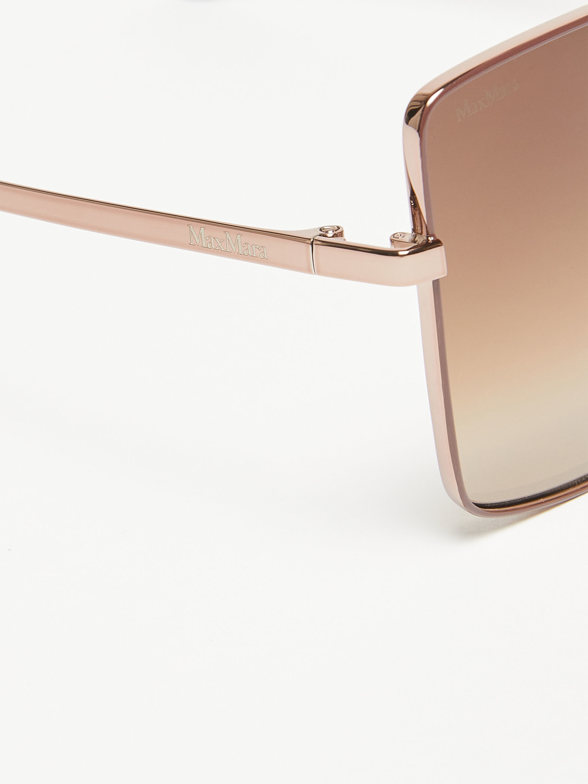 NATALIA Oversized metal sunglasses - 3