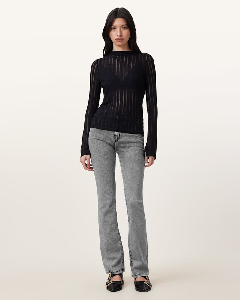 HALDAN SLIM BOOTCUT DENIM JEANS 7
