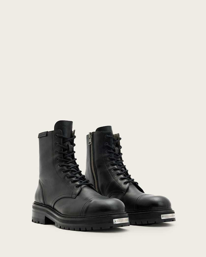 HANK CHUNKY LEATHER BOOTS 5