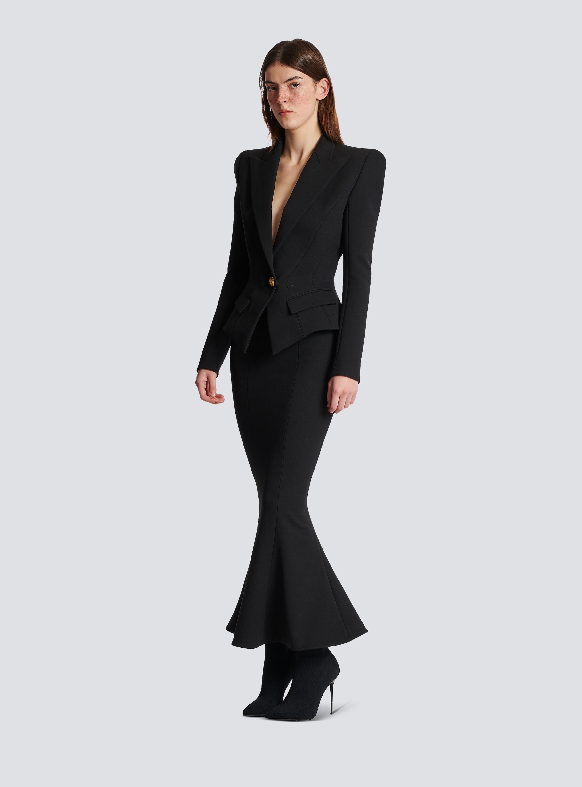 Grain de poudre midi skirt - 2