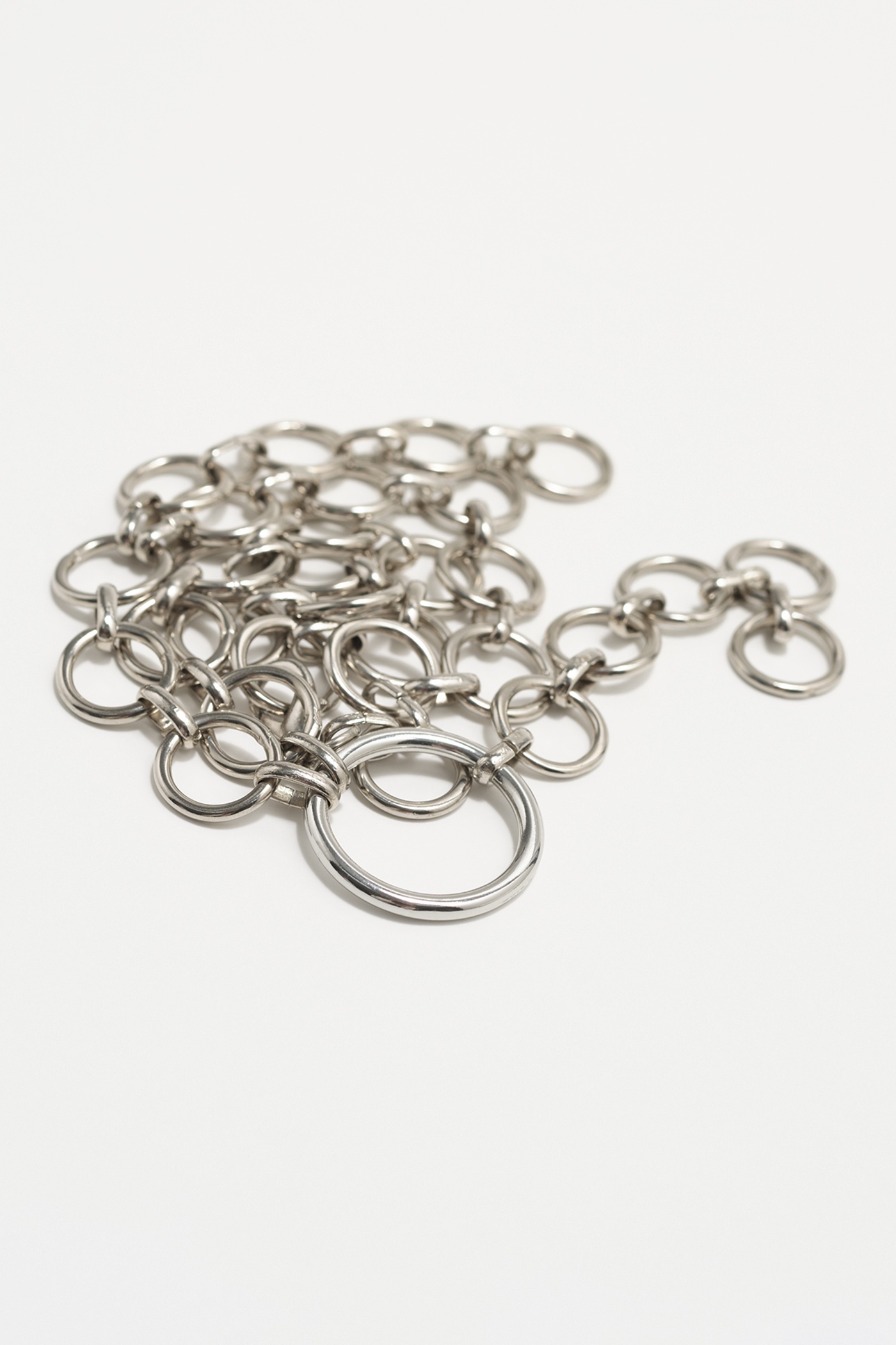 Ring Necklace Sassy Silver - 3