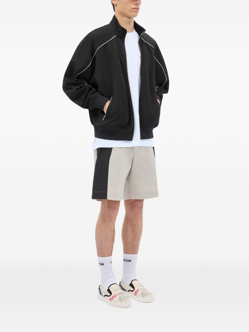 MSGM logo-embroidered T-shirt outlook