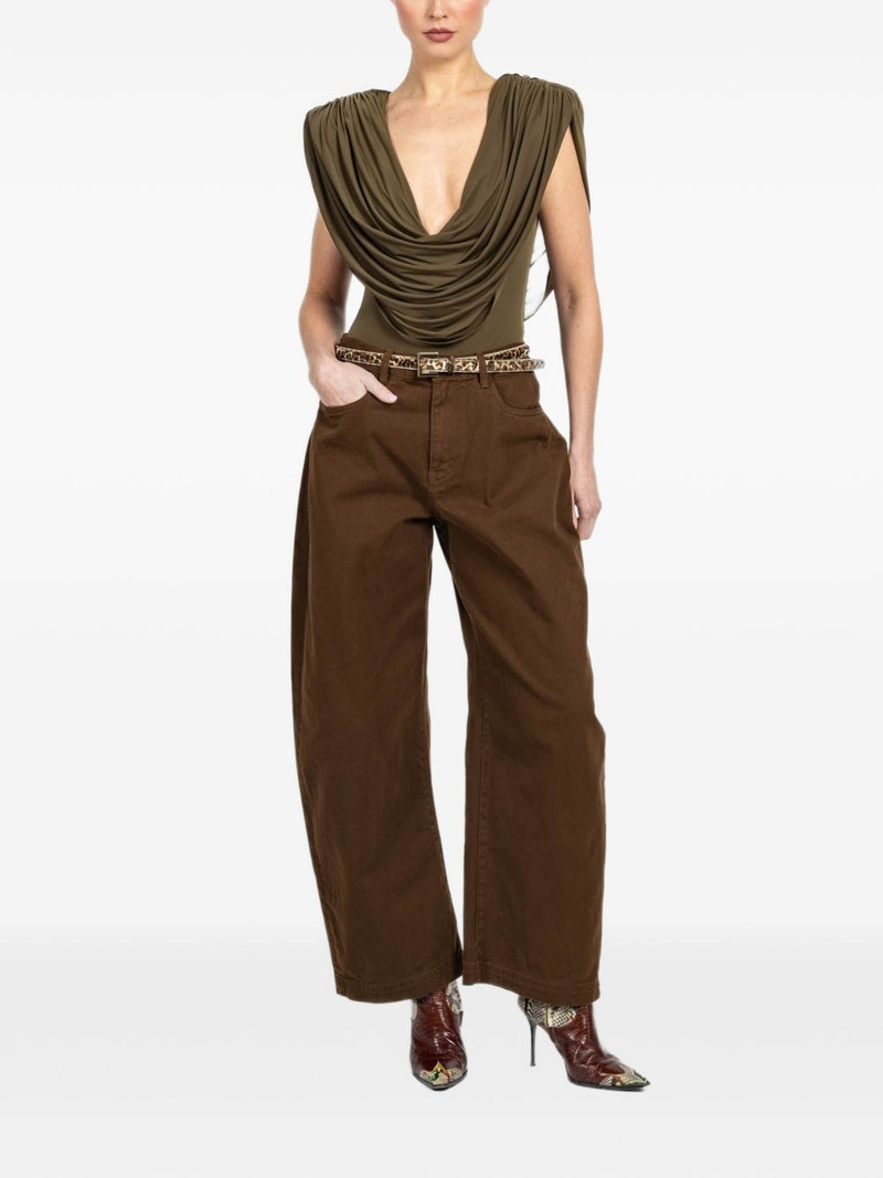 RONNY KOBO Cindi draped bodysuit outlook