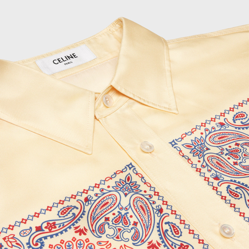 oversized shirt in silk twill 3