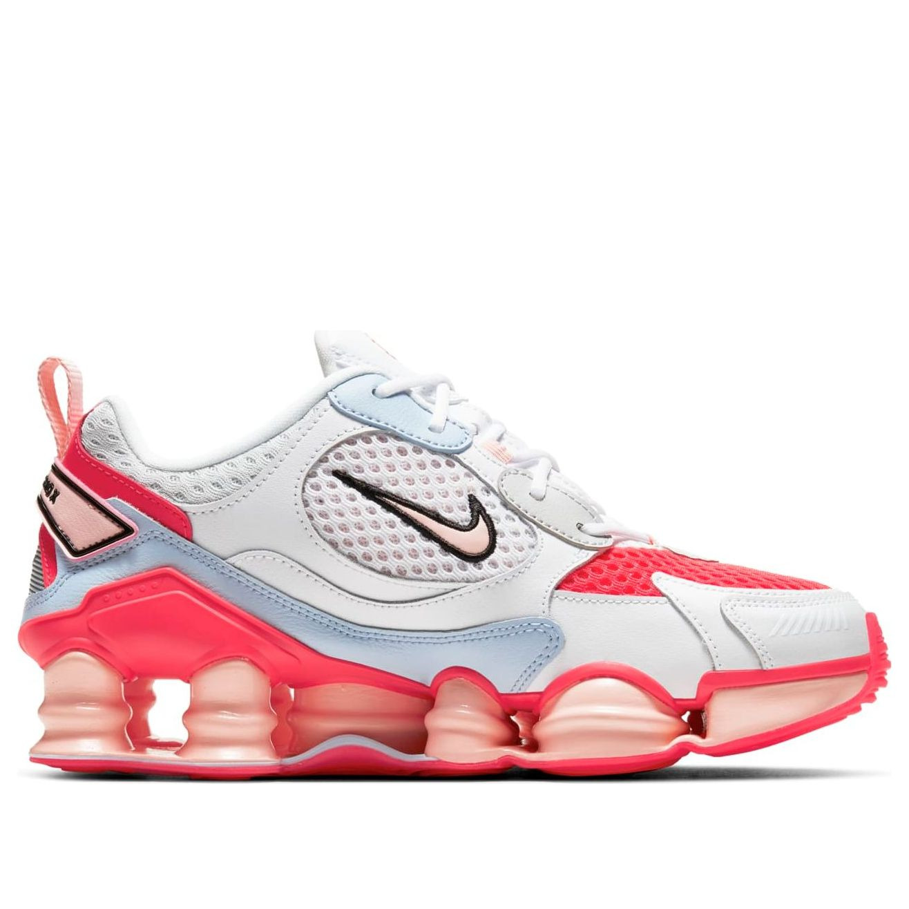 (WMNS) Nike Shox TL Nova 'White Laser Crimson' CV3602-101 - 2