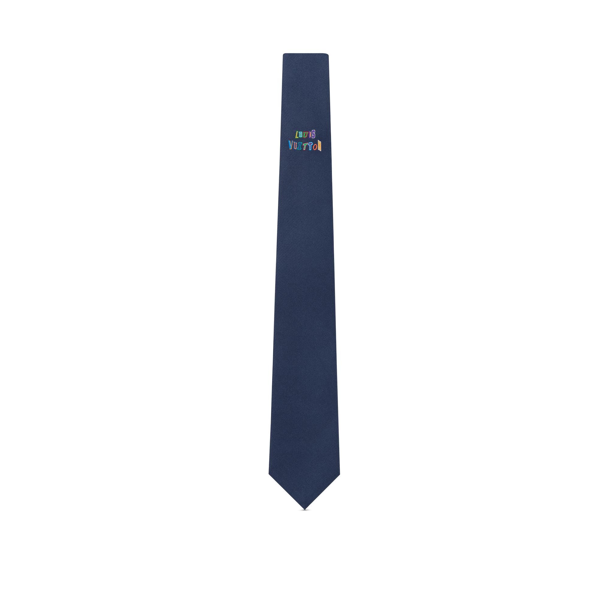 LVxNBA Monogram Letters Tie - 1