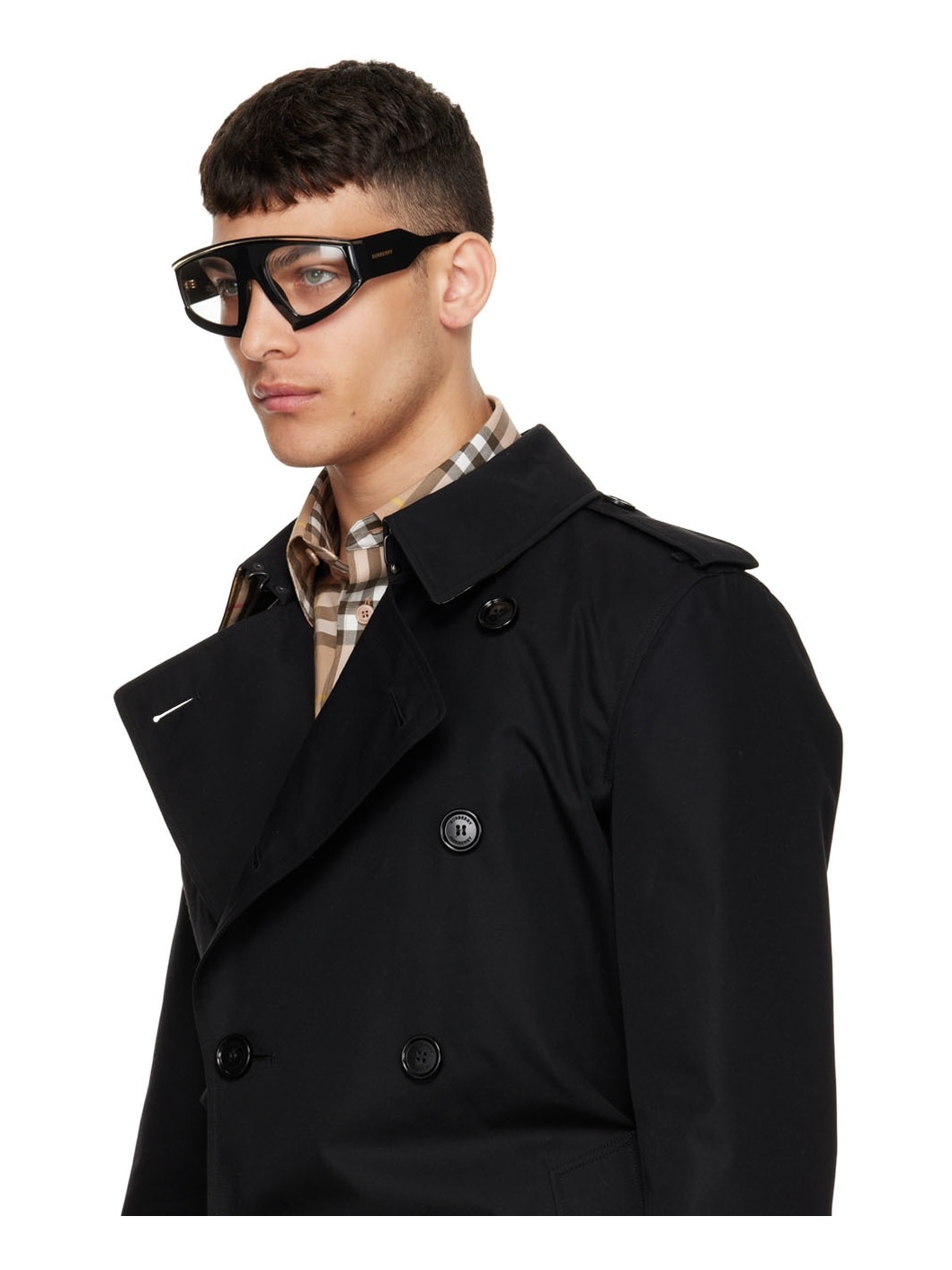 Black Brooke Mask Glasses 4