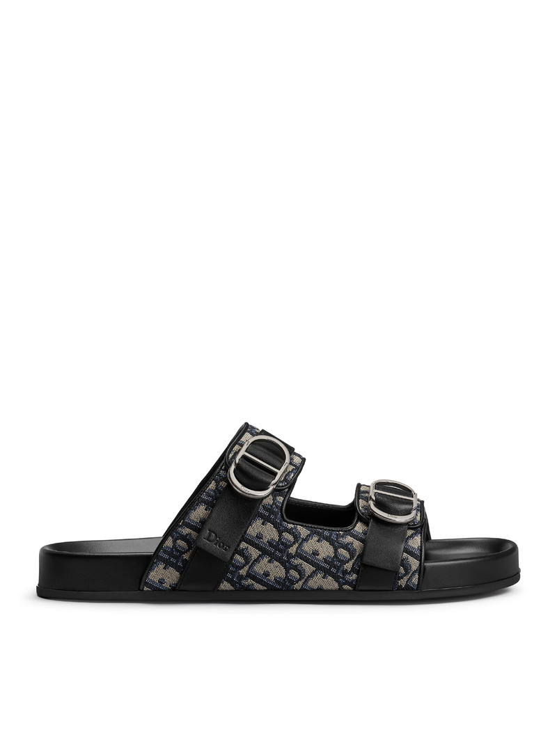 AQUA SANDALS IN DIOR OBLIQUE JACQUARD 1
