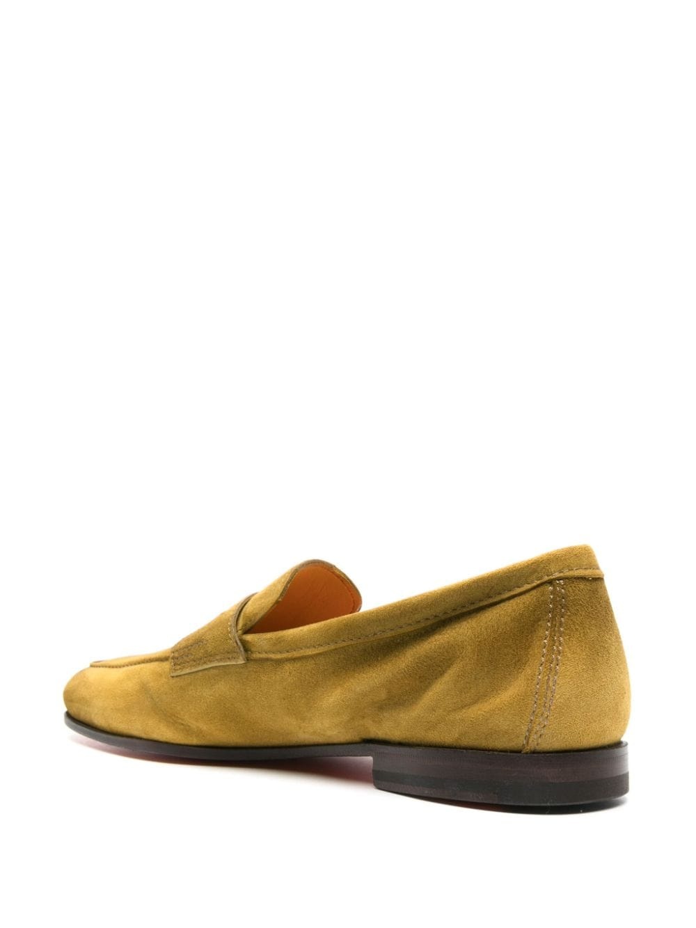 penny-slot suede loafers - 3