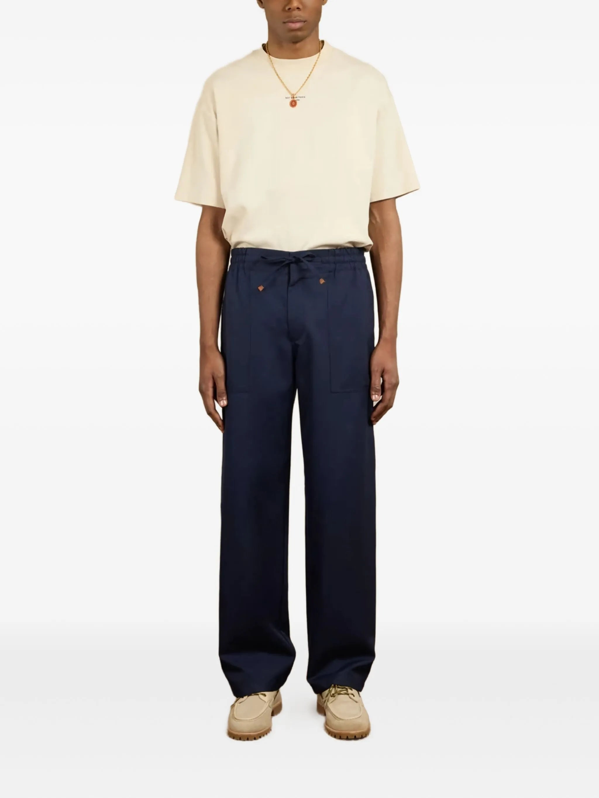 Drole De Monsieur Drawstring Trousers - 3