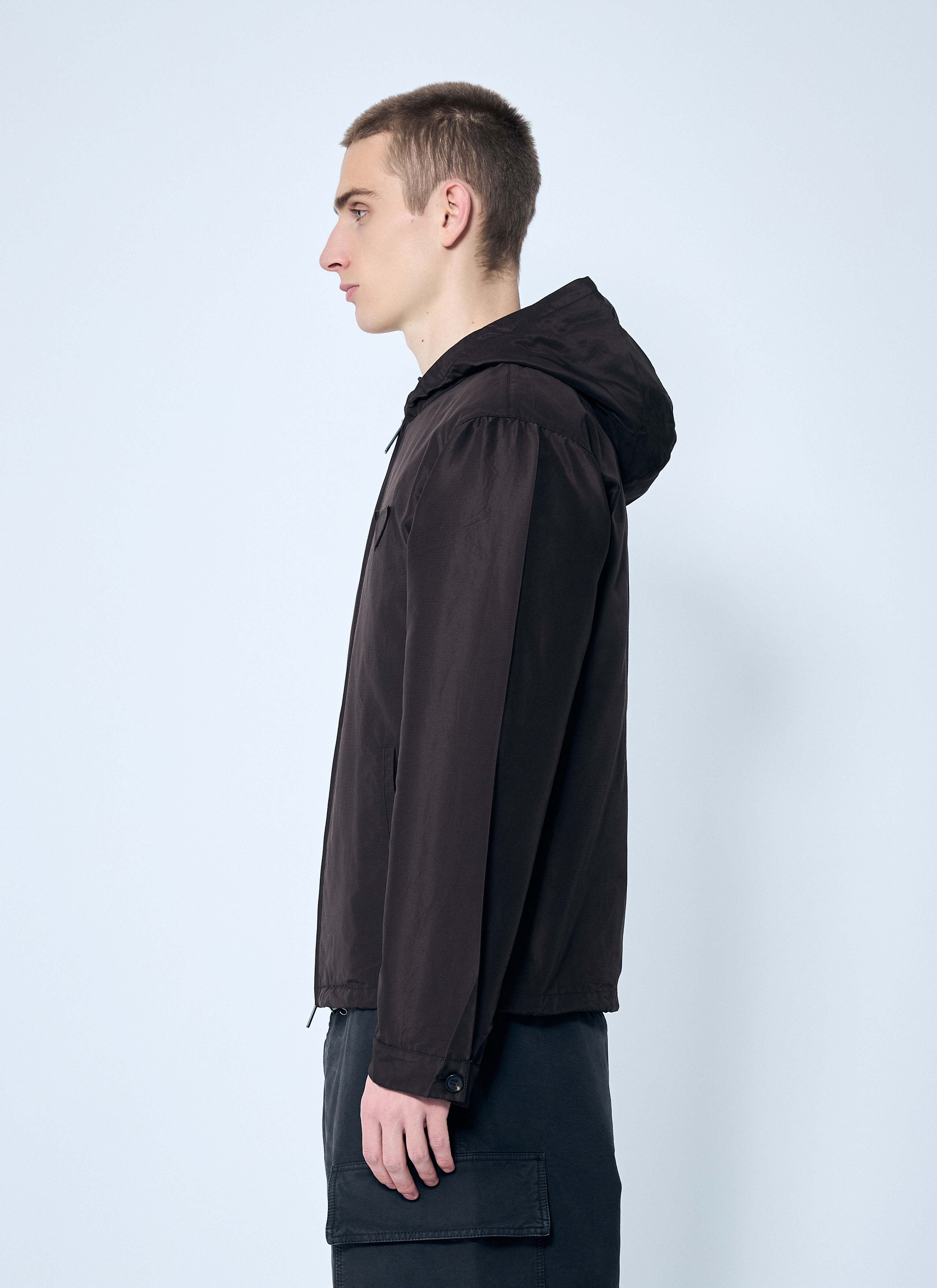 Silk Hooded Jacket - 3