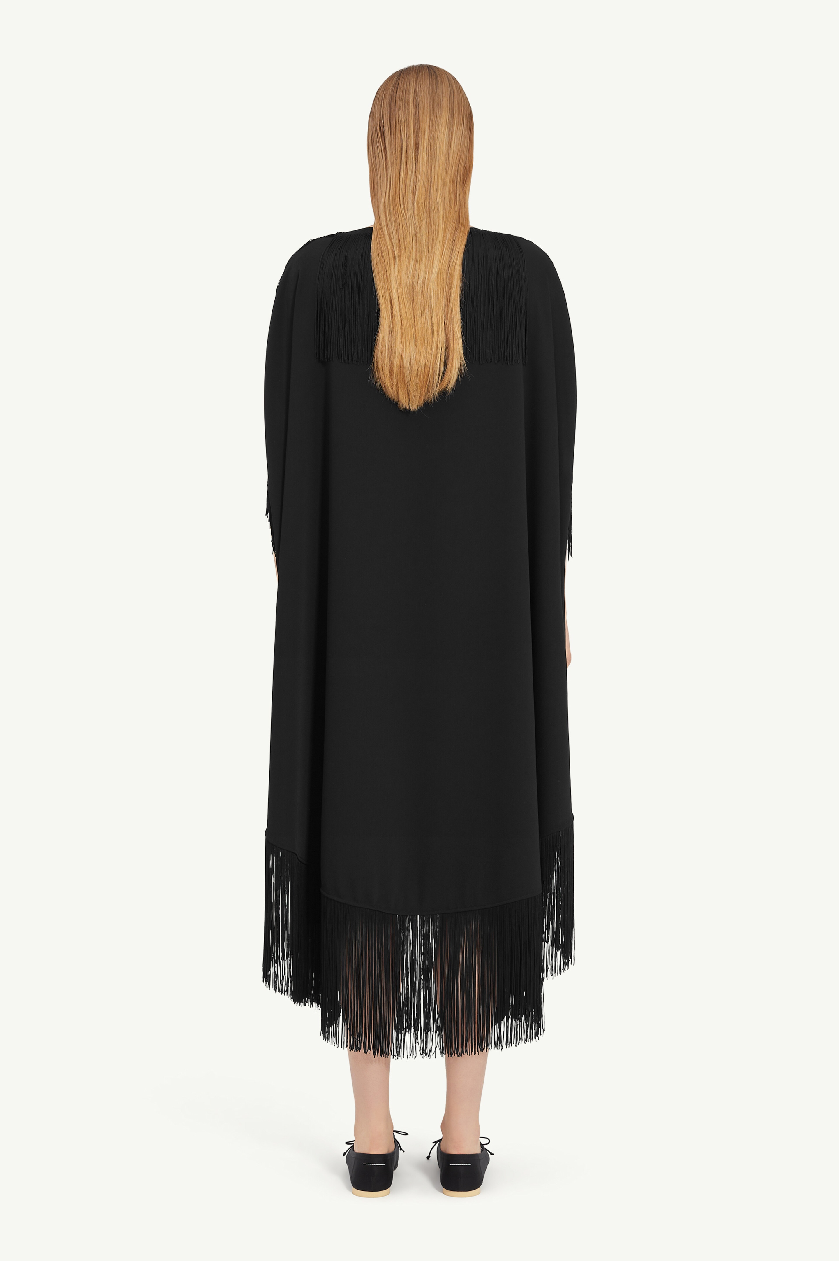 Boat neck maxi dress - 4