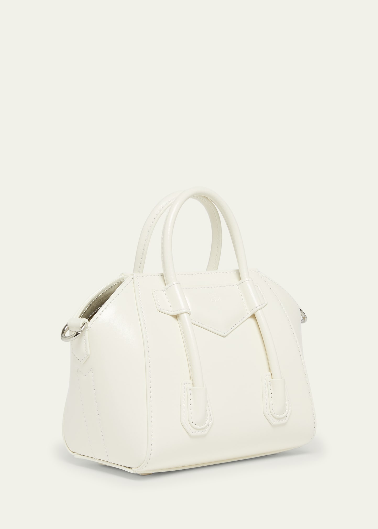 Antigona Lock Toy Top-Handle Bag in Leather - 3