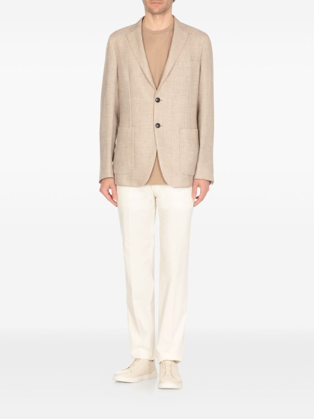 checked blazer - 5
