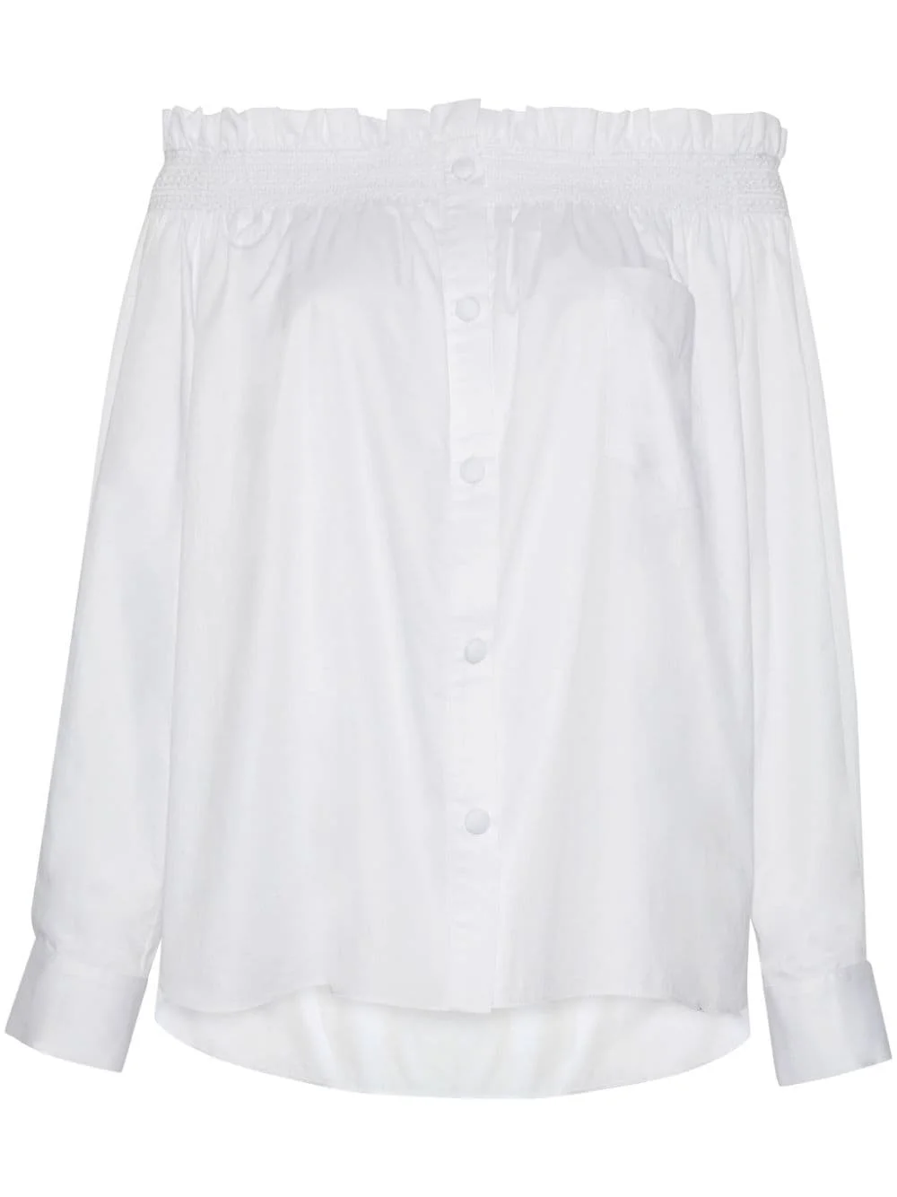 Visby cotton-poplin blouse - 1