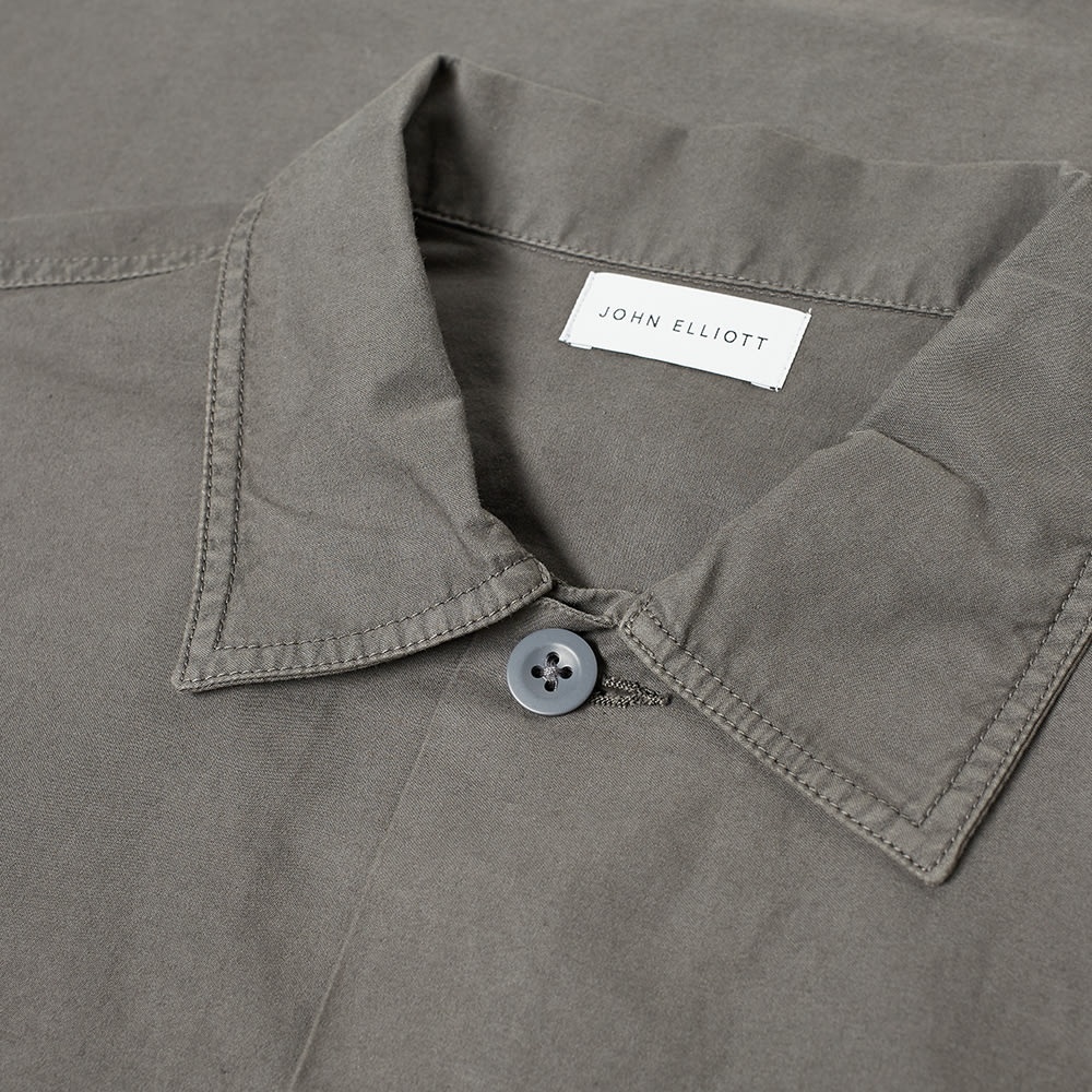 John Elliott Back Sateen Military Work Shirt - 3