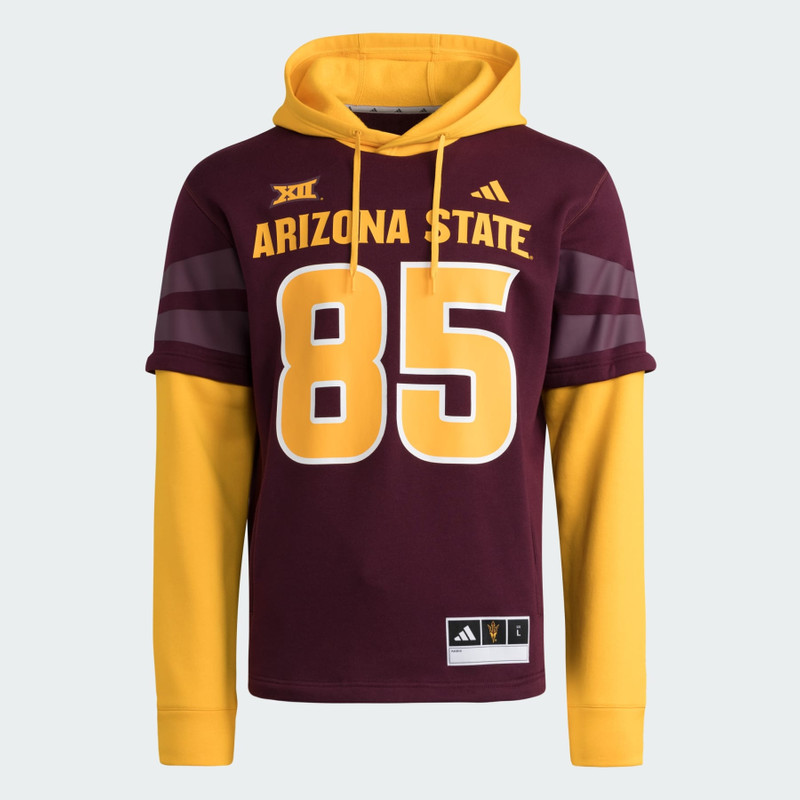 Arizona State Sun Devils Football Jersey Hoodie 1