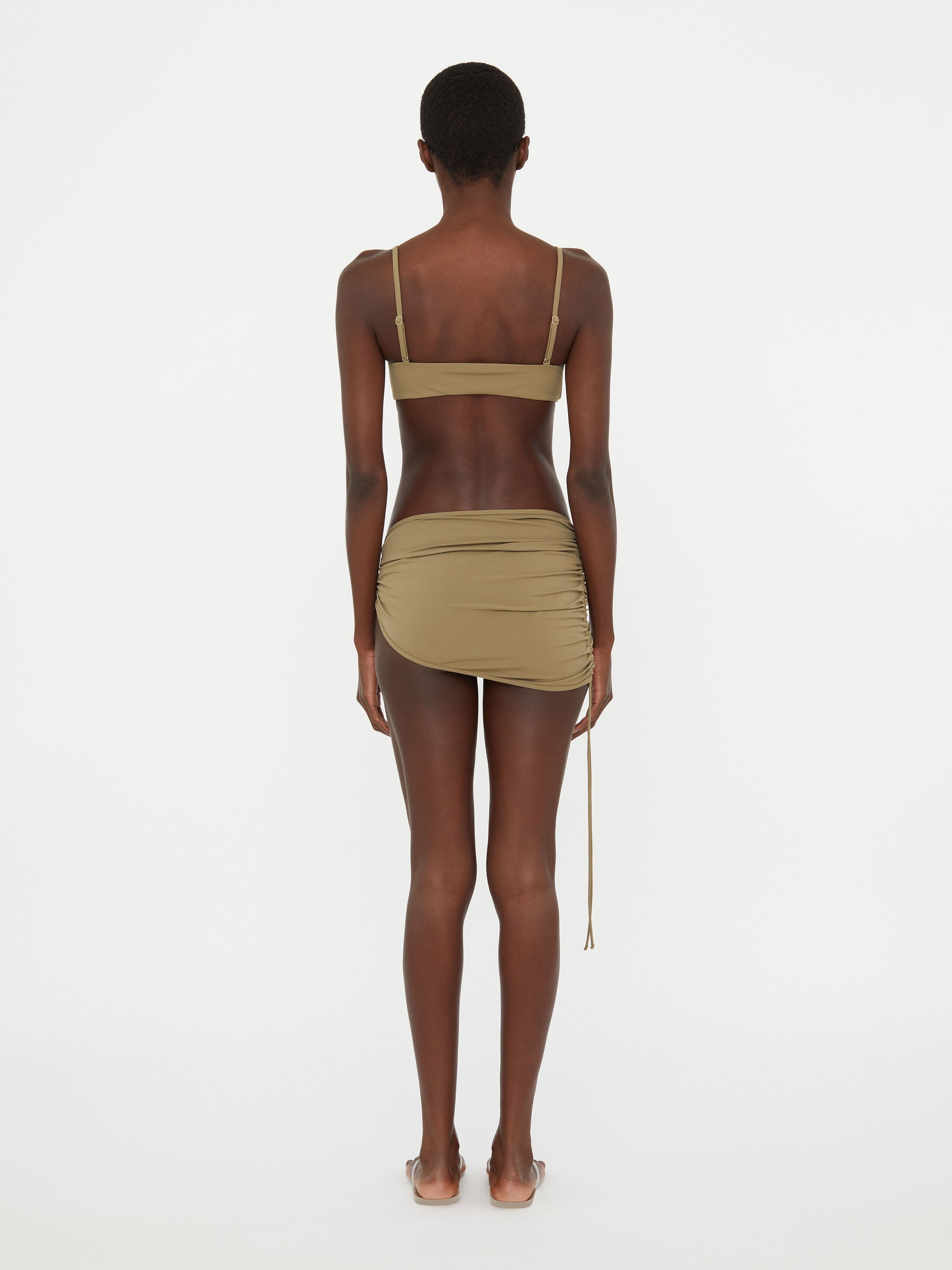 Ruched Prong Bandeau - 4