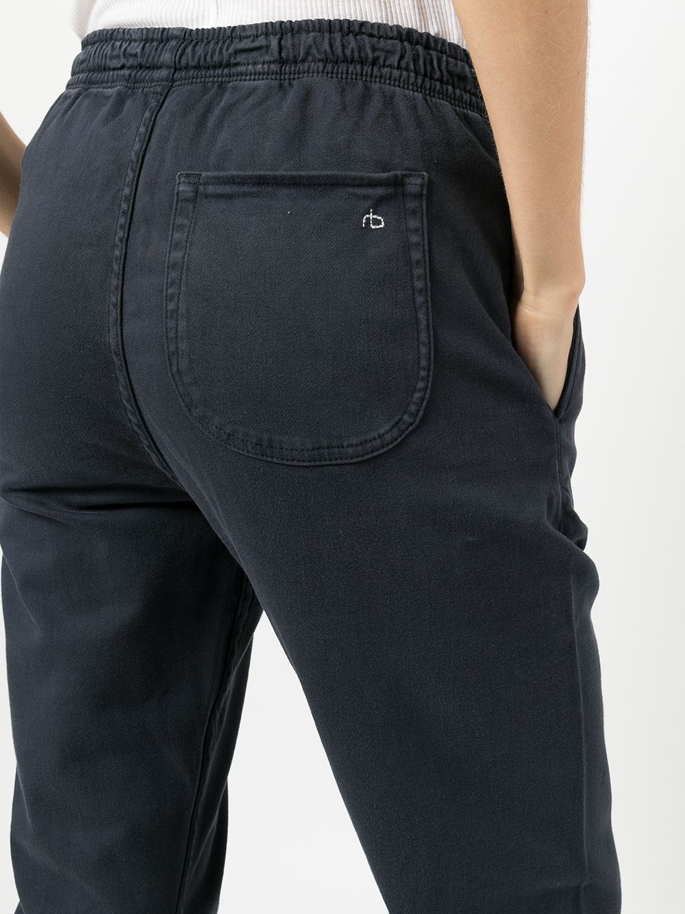 high-rise Aron straight jeans - 5
