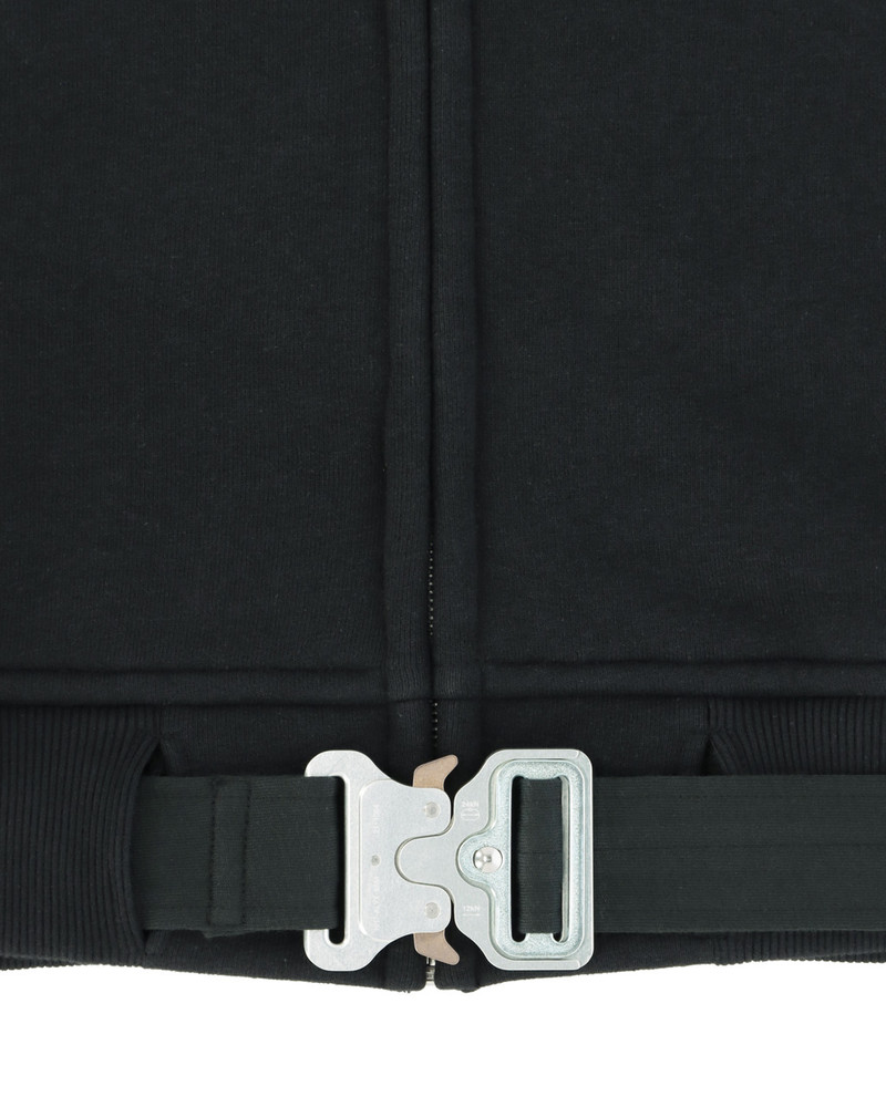 BELTED BUCKLE ZIP HOODIE 7