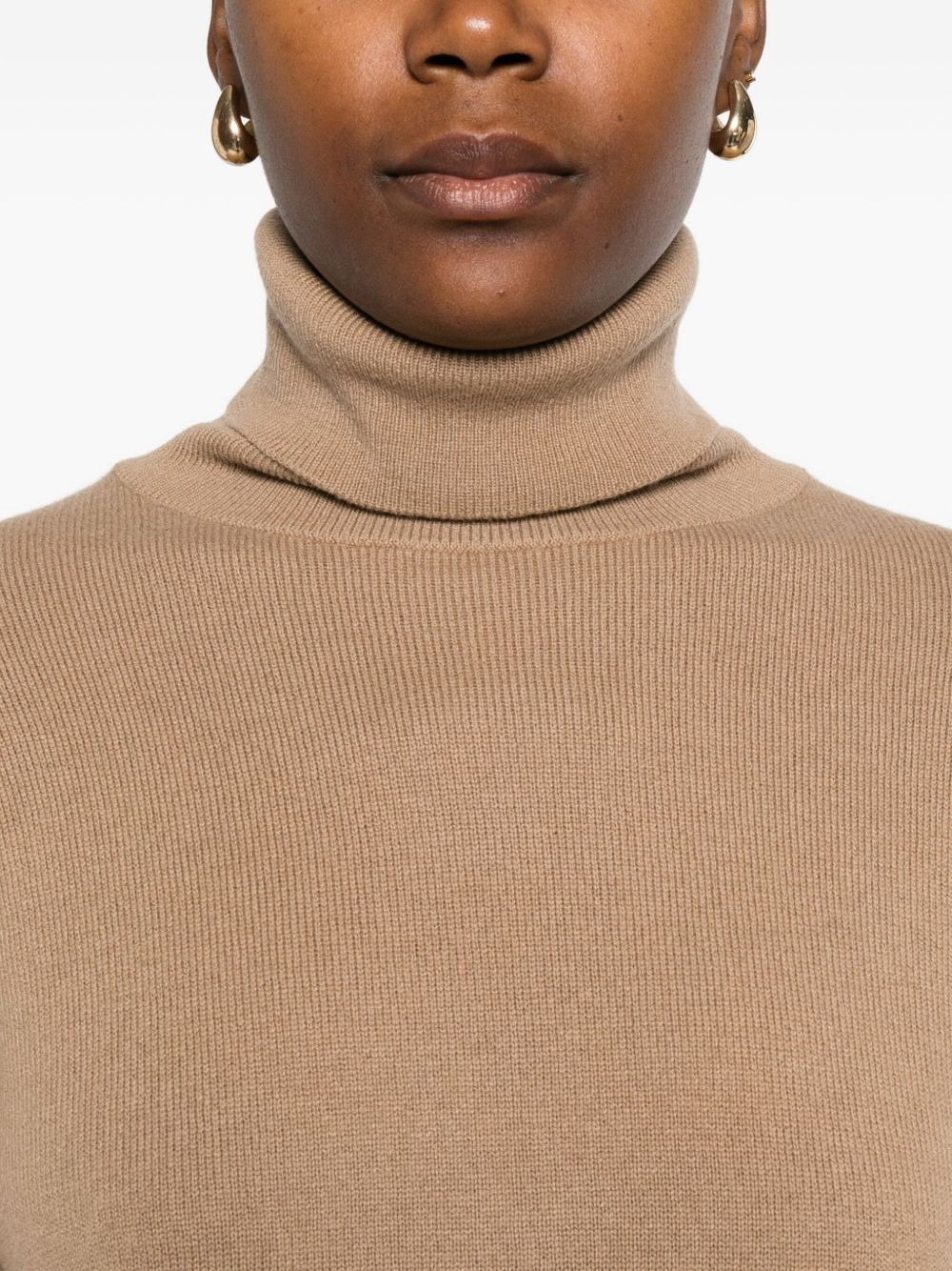 turtleneck long-sleeve sweater - 5