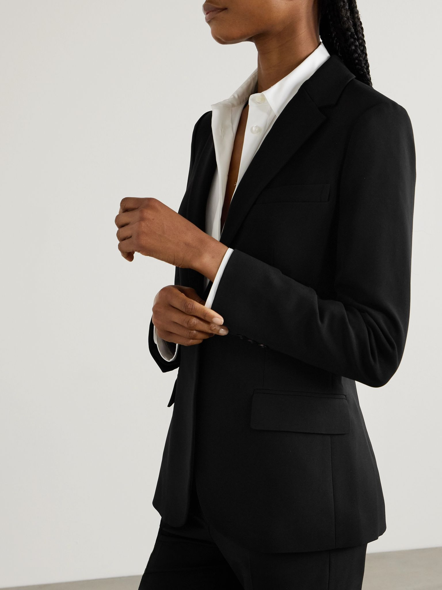Crepe blazer Black - 3