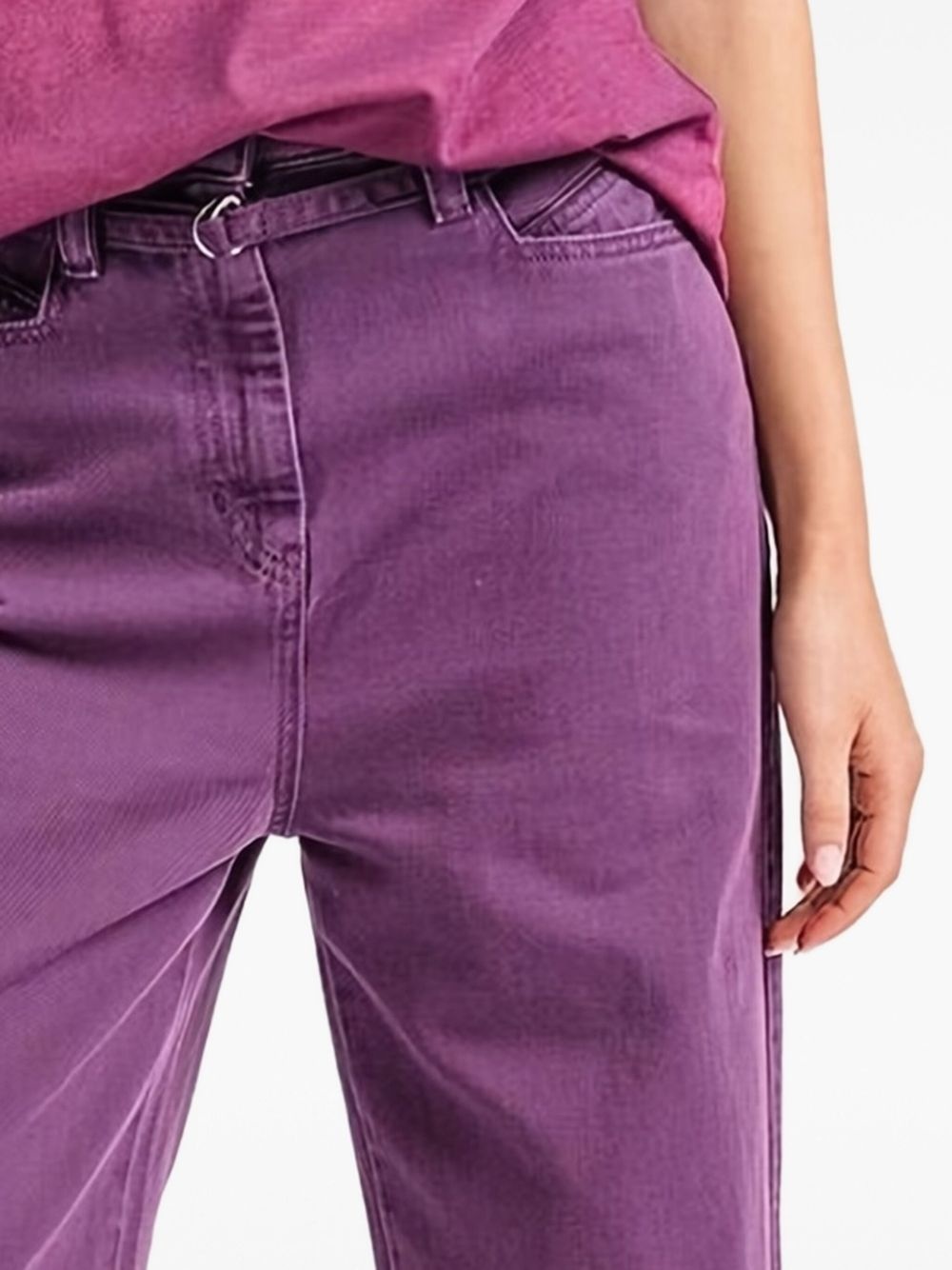 belted trousers - 2
