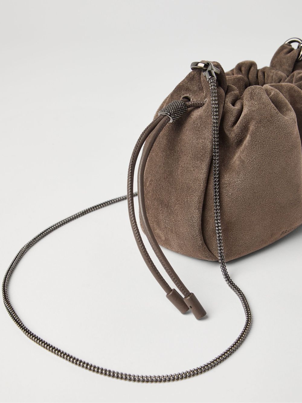 suede shoulder bag - 5