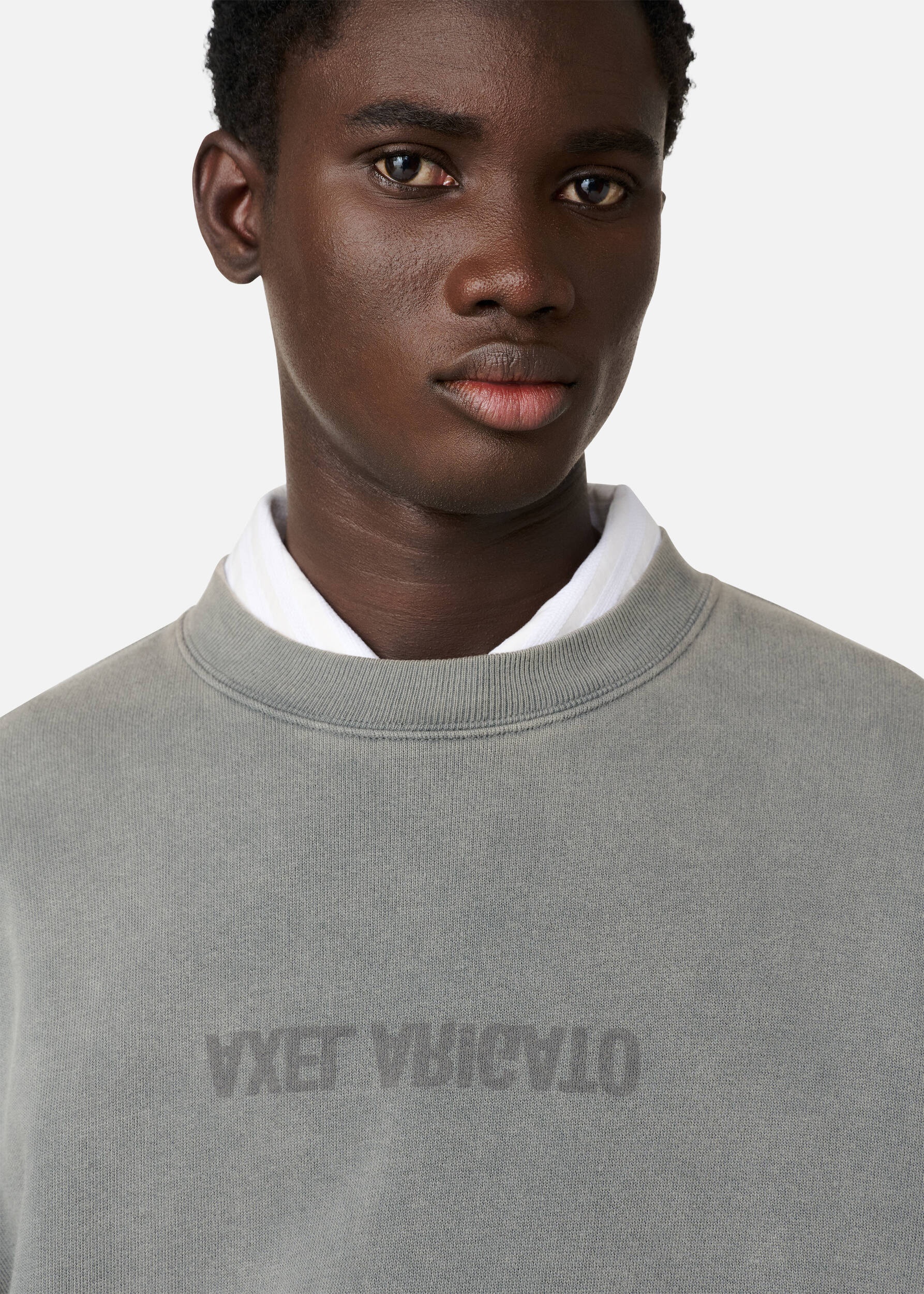 Distort Washed Sweatshirt - 5