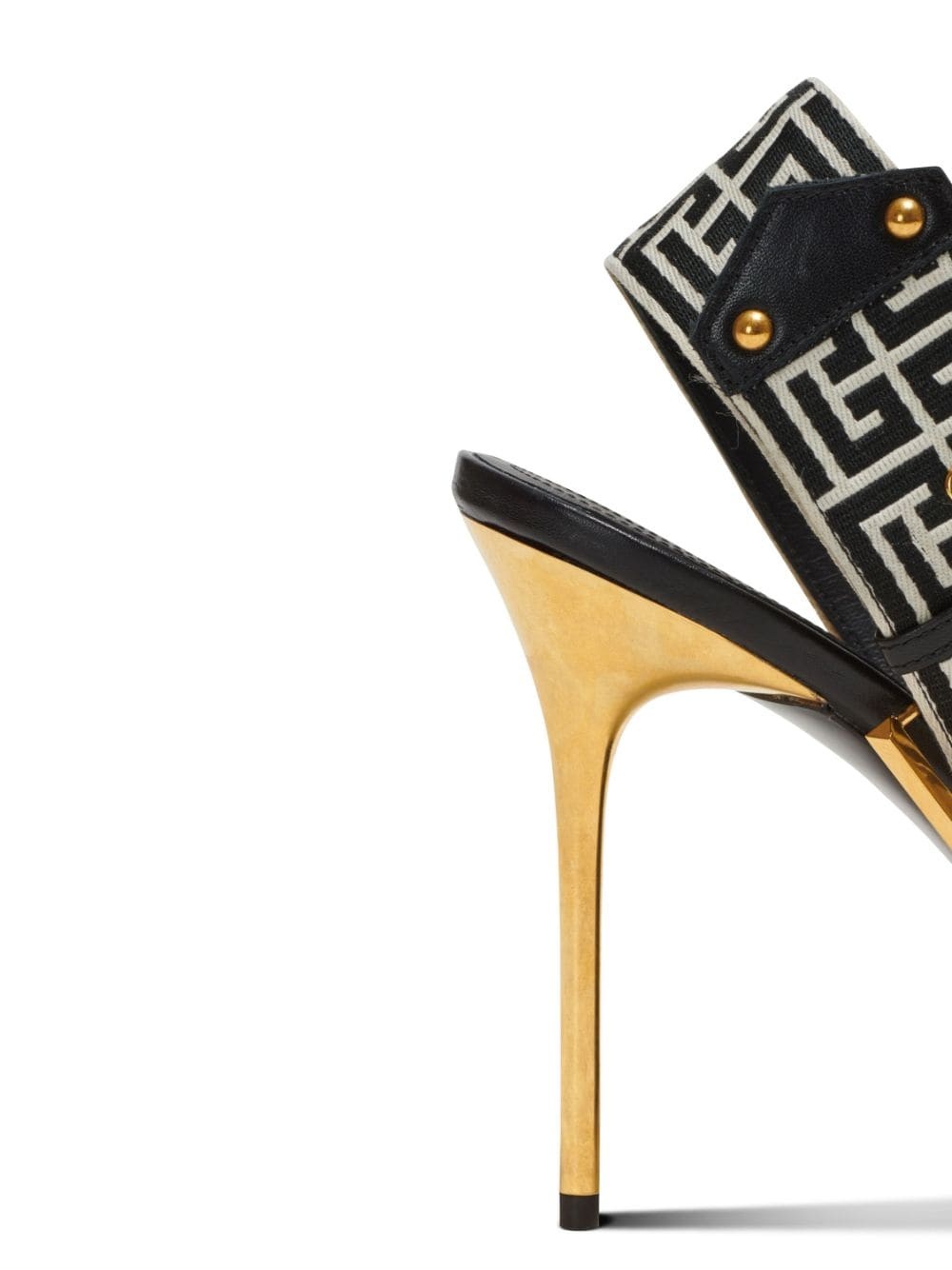 Ruby monogram slingback pumps - 6