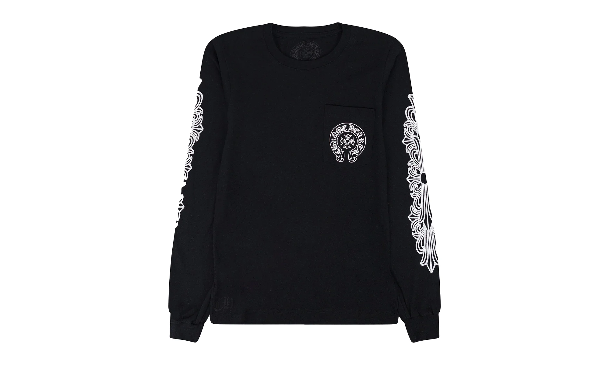 Horseshoe Logo L/S T-Shirt "Black" CHRM0006 - 1