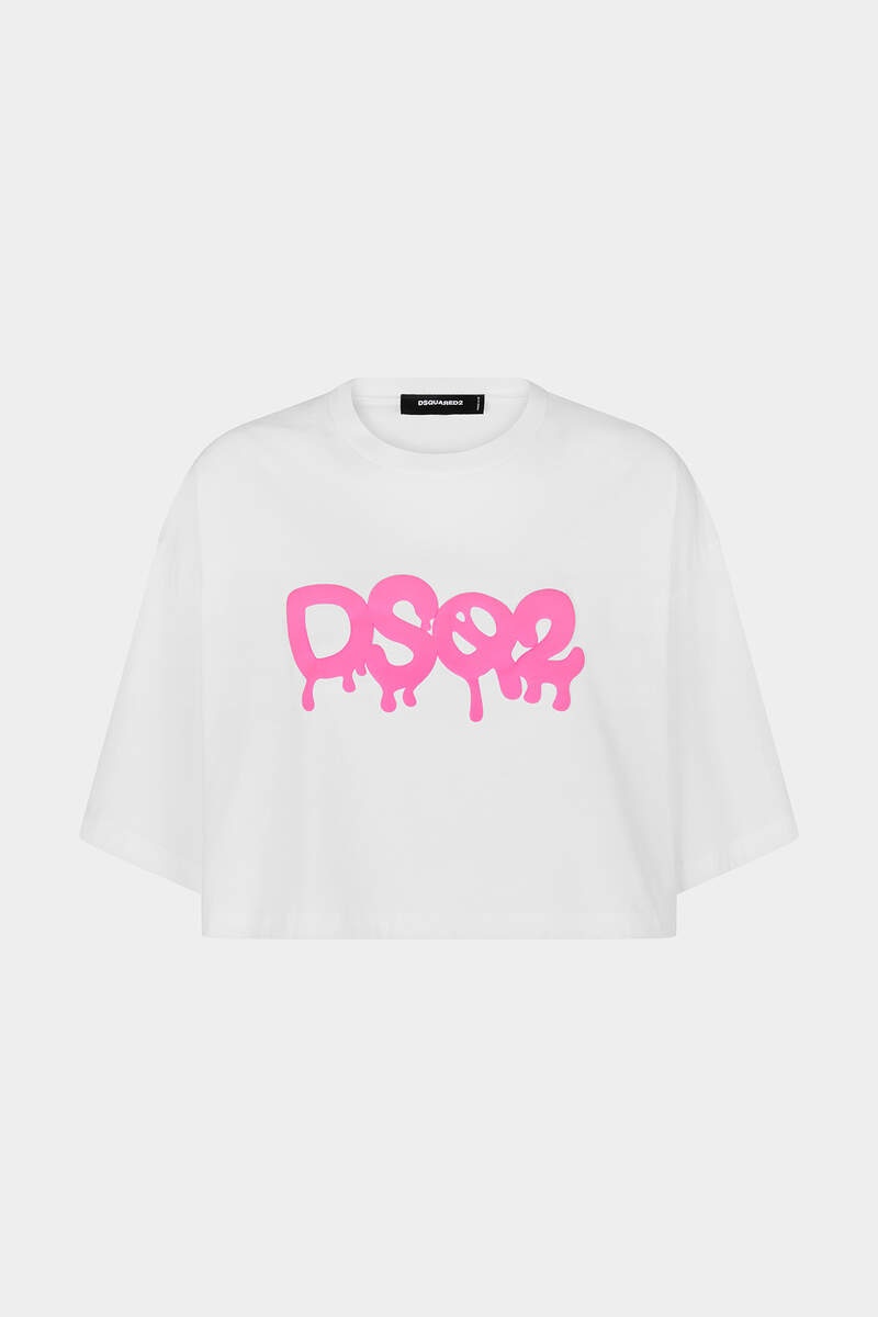 DSQ2 OVERSIZE CROPPED T-SHIRT - 5