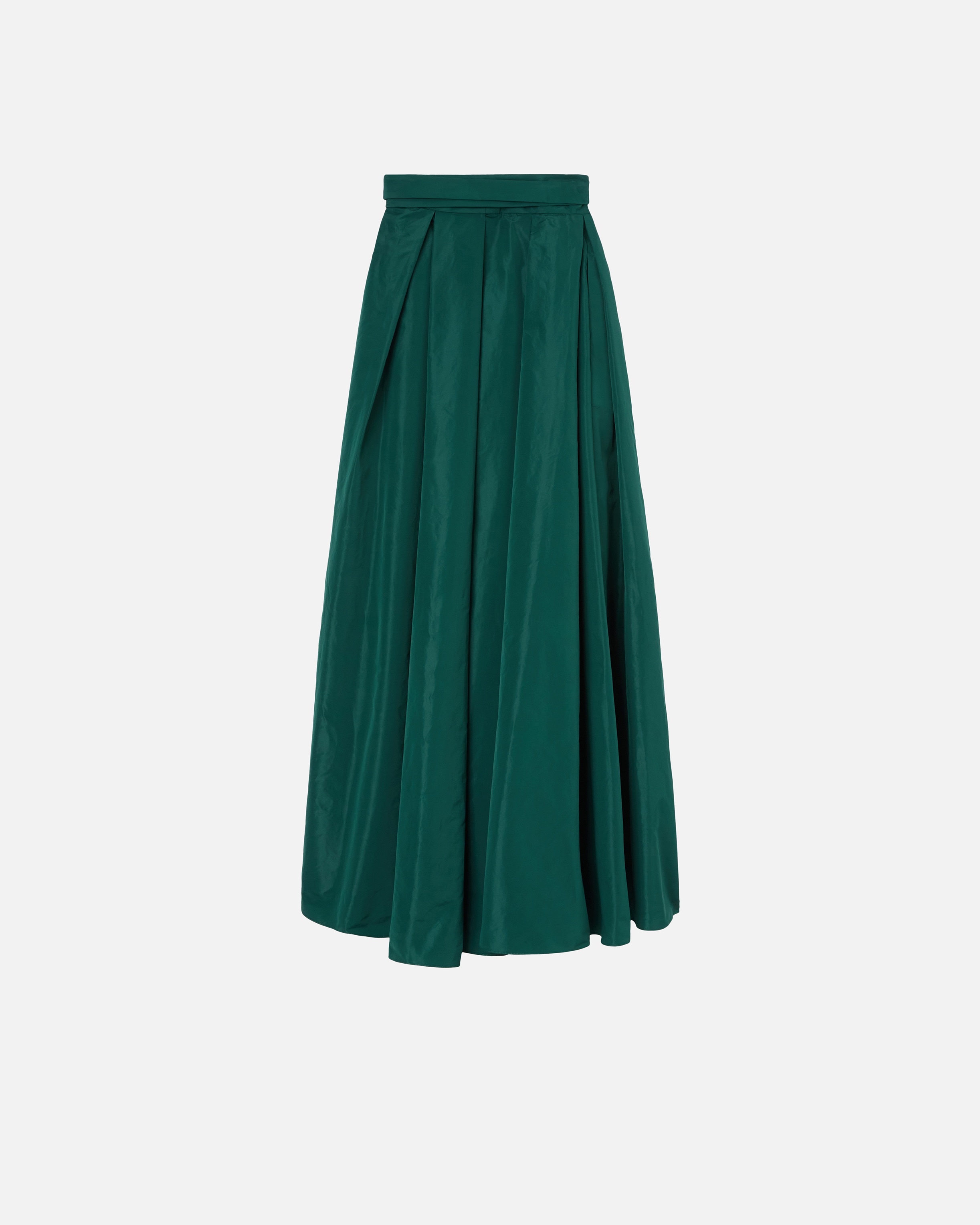 LONG TAFFETA MAXI-SKIRT - 6