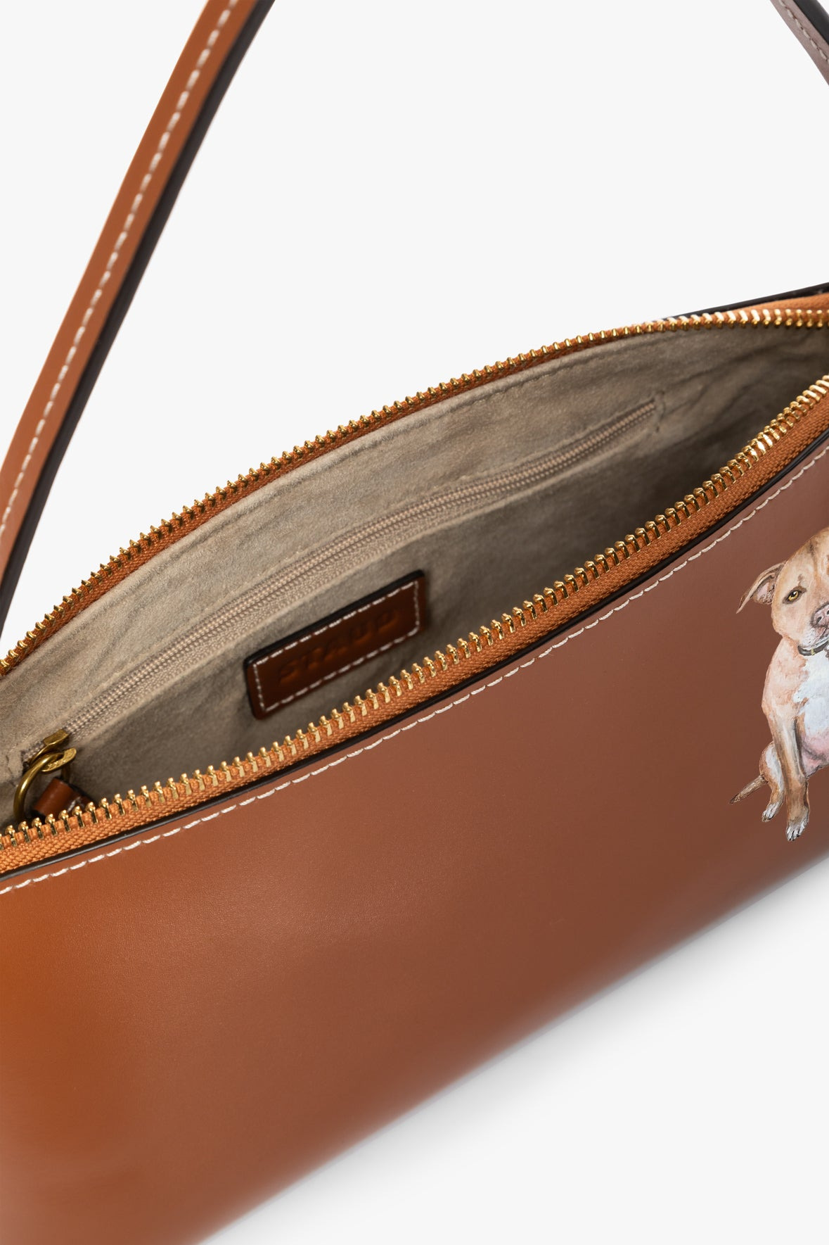 STAUD CUSTOM KAIA SHOULDER BAG | TAN - 6