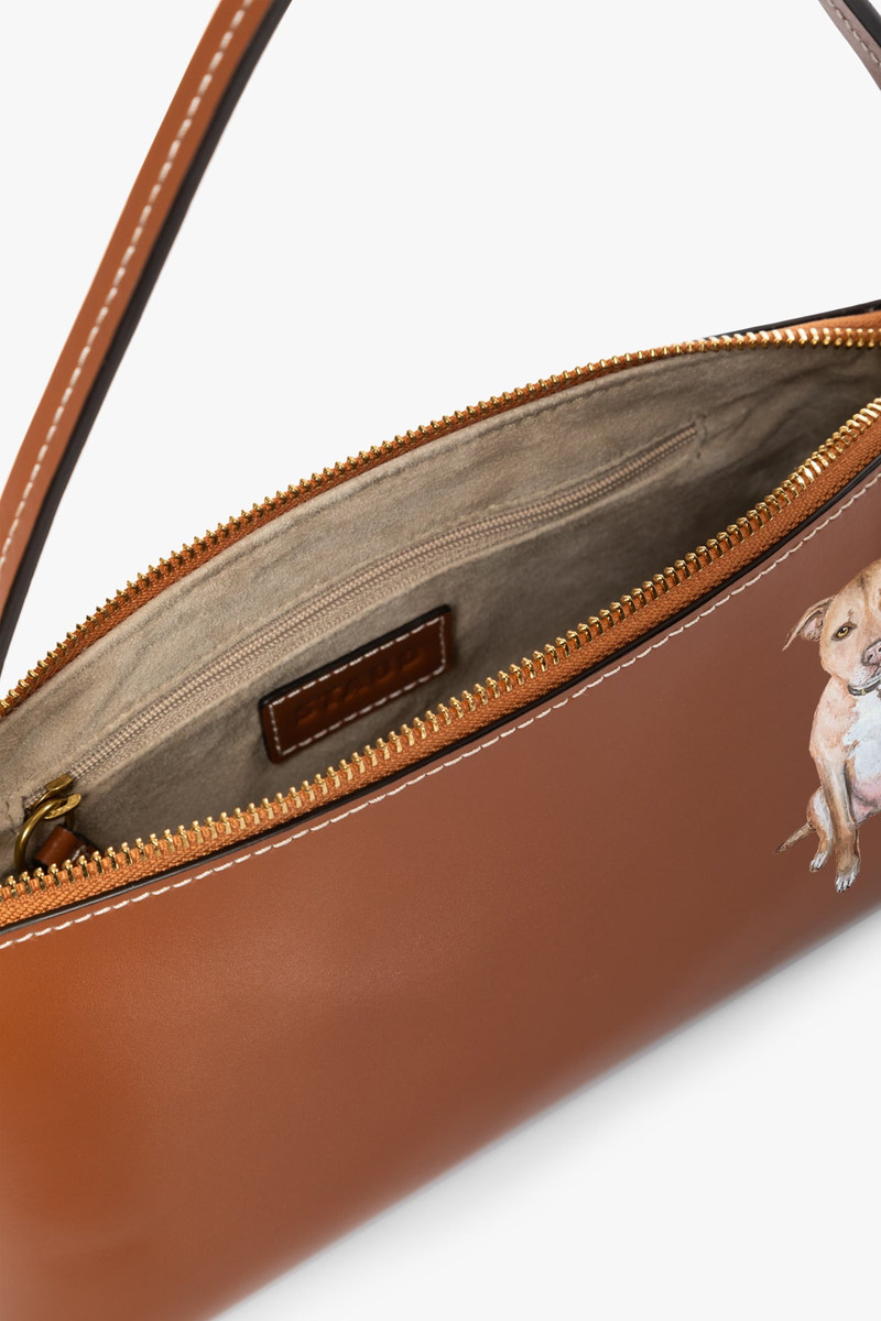 STAUD CUSTOM KAIA SHOULDER BAG | TAN 6