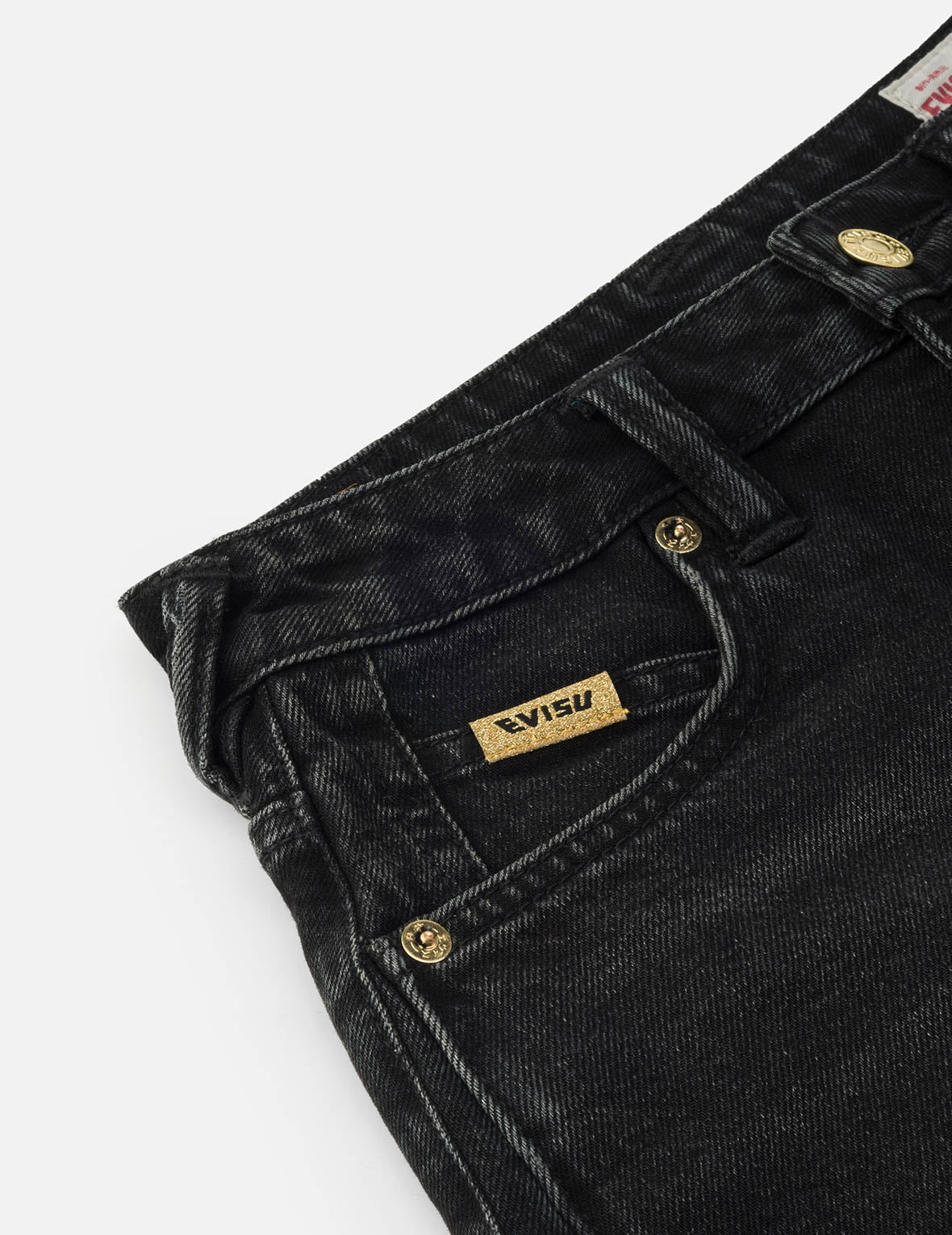Knot Seagull Embroidery Loose Fit Denim Shorts - 6